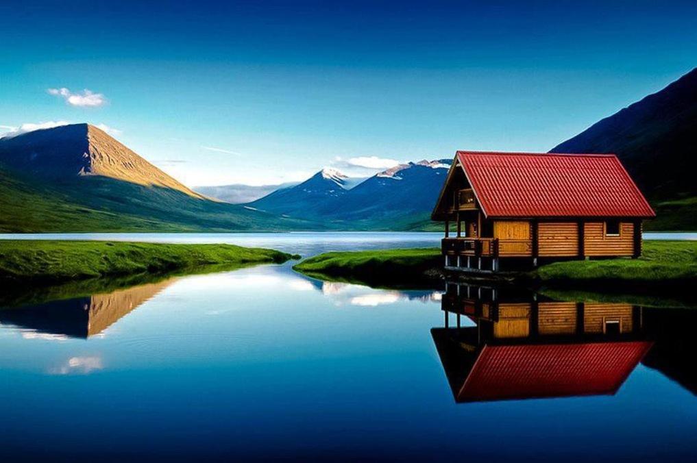 Brimnes Bungalows Olafsfjordur Exterior photo